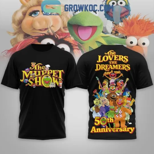 Discover The Muppet Show 50th Anniversary 3D Shirt S-5XL