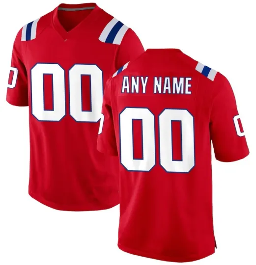 Discover Men's New England NE Custom Football Jersey with Personalized Name and Number