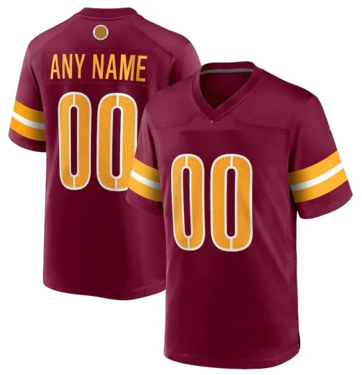 Discover Men's Washington Football Jersey Custom Name Number