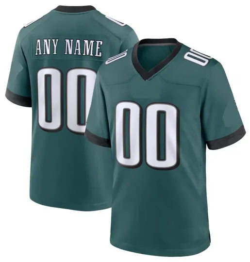 Discover Personalized Philadelphia Football Jersey with Name and Number for Men