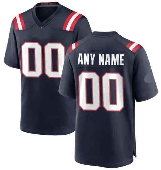 Discover Personalized Men's NE New England Football Jersey with Custom Name and Number