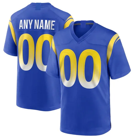 Discover Men's Los Angeles LAR Custom Football Jersey with Personalized Name and Number