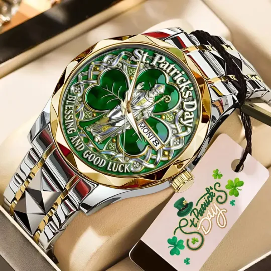 Discover St. Patrick’s Day Alloy Quartz Watch
