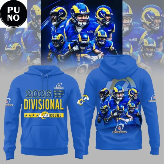 Discover Los Angeles Ram 2026 Divisional Round 3D Hoodie S-5XL