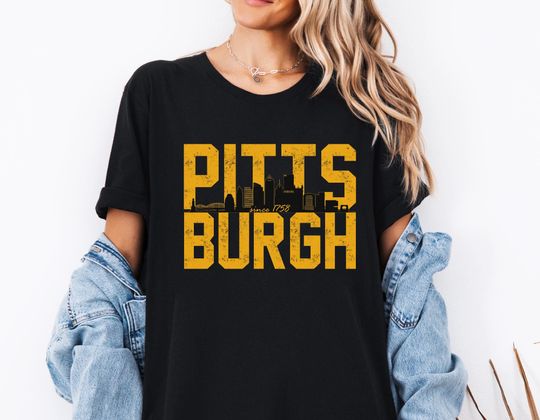 Discover Retro Pittsburgh Apparel: Steel City Pride T-Shirt