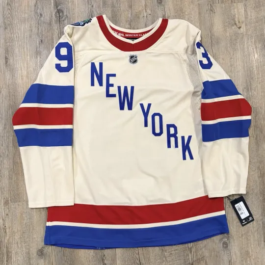 Mika Zibanejad New York Rangers 2026 Winter Classic Fanatics Premium NHL Jersey