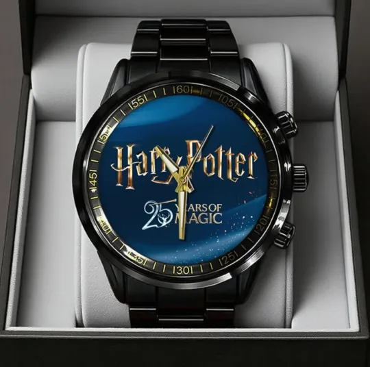 Discover Harry Potter 25Th Anniversary 2026 Black Stainless Steel Watch
