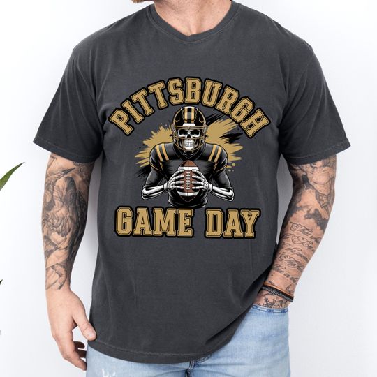 Discover Pittsburgh Game Day Shirt, Football Fan Tee, Pittsburgh Football Shirt