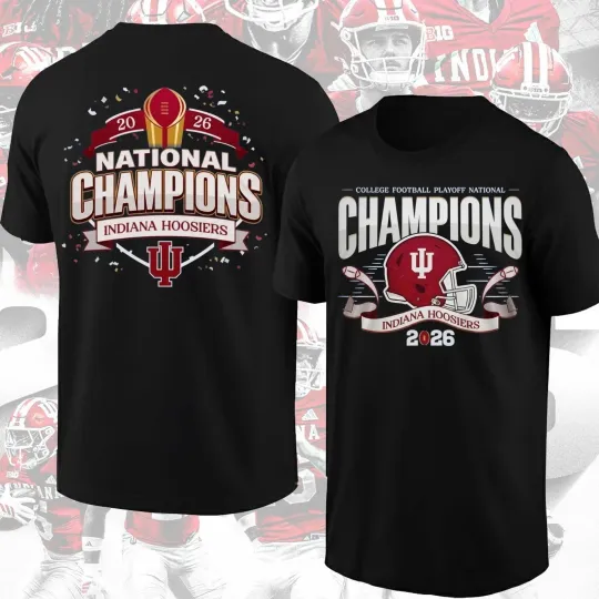 Indiana Hoosiers 2026 College Football National Champions T-Shirt
