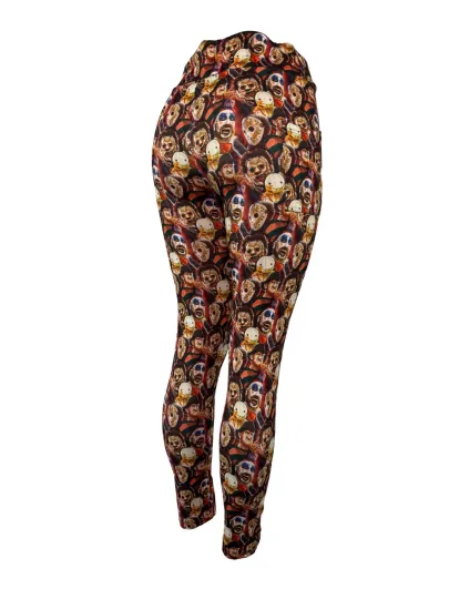Discover The Bad Guys Halloween Horror Kings Leggings
