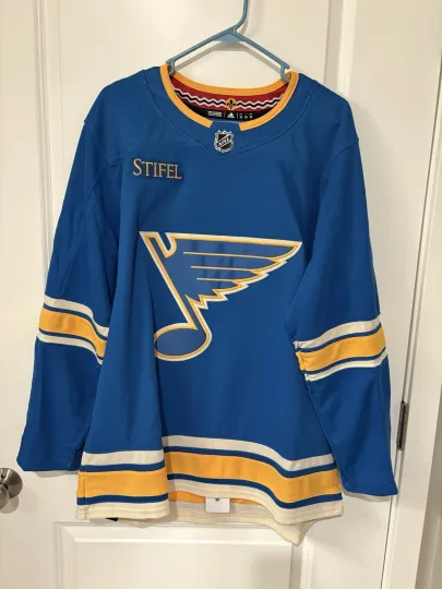 Discover St Louis Blues Jersey 2025-2026 Home Jersey Size 52