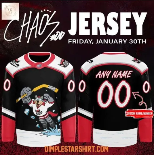Discover Huntsville Havoc Chao Brithday 2026 Hockey Jersey Custom Name And Number