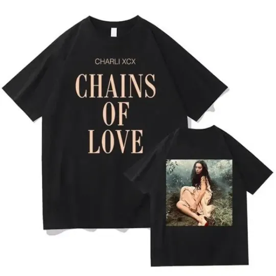 Discover Vintage Charli XCX Chains of Love Tour 2026 T Shirt