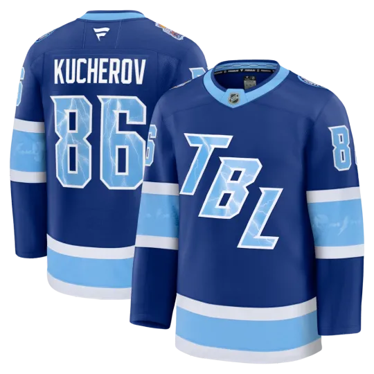 Discover Tampa Bay Lightning Nikita Kucherov Fanatics 2026 Stadium Series Premium Jersey