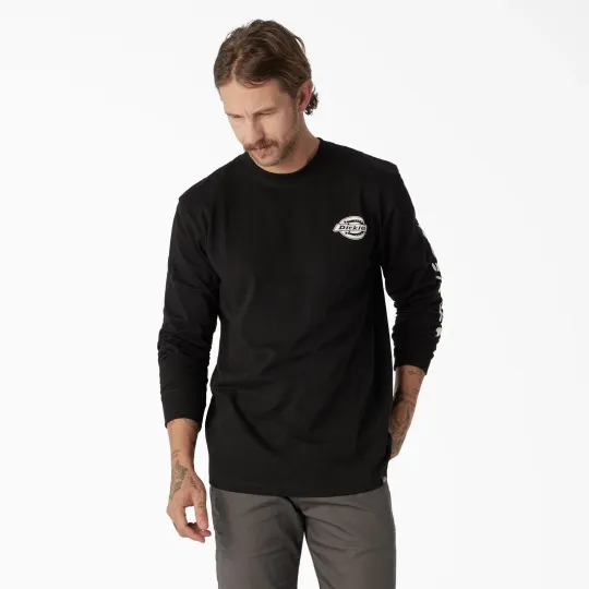 Discover Long Sleeve Heavyweight Logo T-Shirt