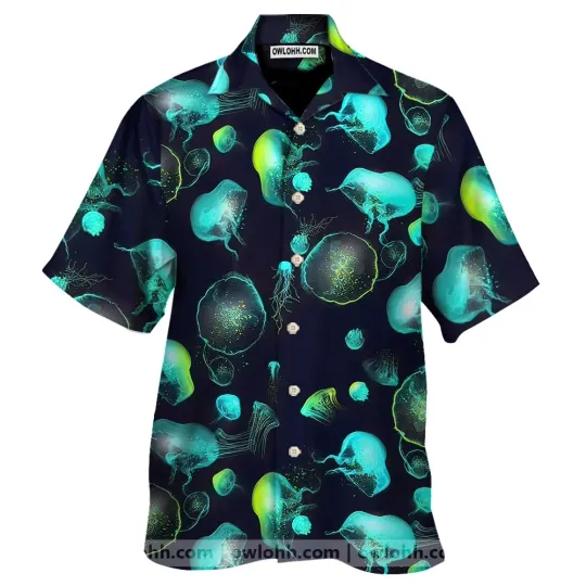 Discover Jellyfish Hawaiian Shirt For Men Women_61l_20