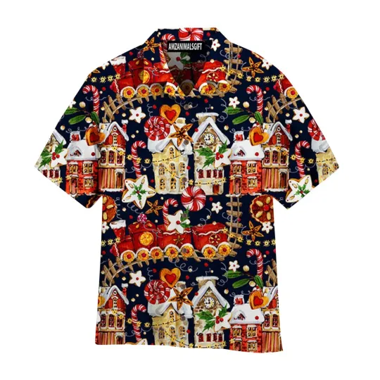 Discover Gingerbread Hawaiian Shirt Perfect Outfit For Men And Women On Summer Tropical H