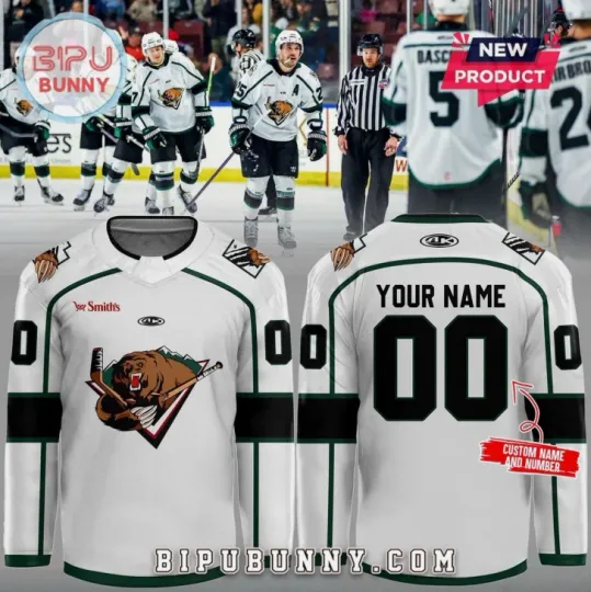 Discover Personalized Grizzlies Hockey Jersey Mens Fan Gear Gift For Valentine