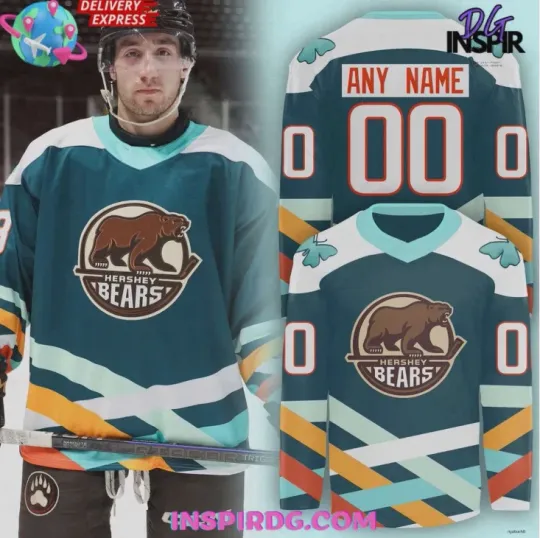 Discover Personalized Bears Autism Awareness 2025 Hockey Jersey Gift For Valentine