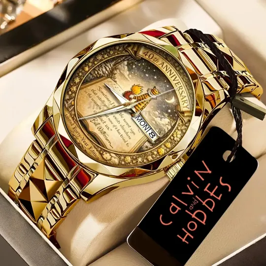 Discover Calvin & Hobbes 40th Anniversary Alloy Watch