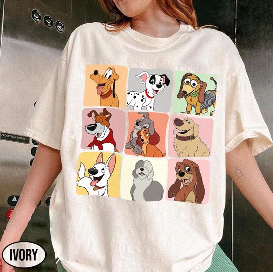 Discover Cute Disney Dogs Shirt, Disney Lover Sweatshirt, Disneyland Shirt, Disney Womens Shirt, Pluto, Nana Dog, Dug, Disney Trip Shirt, Dog Lovers
