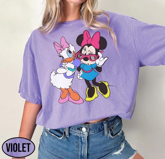 Disney Minnie And Daisy Shirt, Disney Bestie Shirt, Disney Girls Shirt, Disney Shirt For Womens, Disneyland Shirt, Disneyworld Shirt, Minnie