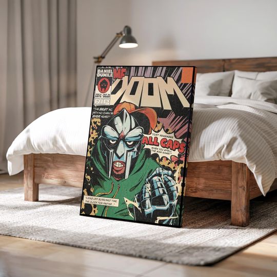 MF Dooom Boom Bap HipHop East Coast Rap Printed Poster