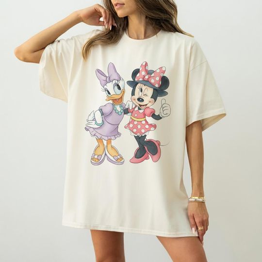 Discover Disney Minnie Daisy T-Shirt, Disney Girls Shirt, Disney Besties Shirt, Disneyworld Shirt, Disney Womens Shirt, Disneyland Tee