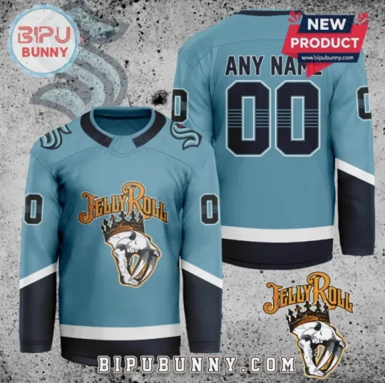 Discover Custom Seattle Hockey Jersey Gift For Valentine