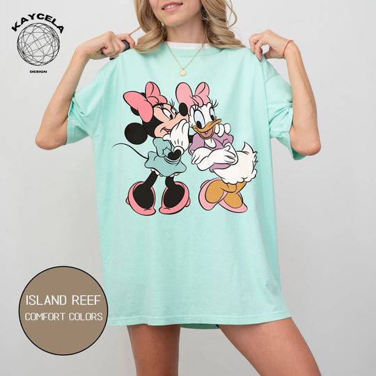 Discover Minnie Mouse And Daisy Duck Besties T-Shirt, Disney Girls Adventure Tee, Magic Kingdom Shirt, Disney Friends Matching Tee