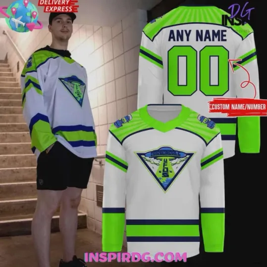 Discover Personalized Penguins Carbondale UFOs 2025 Hockey Jersey