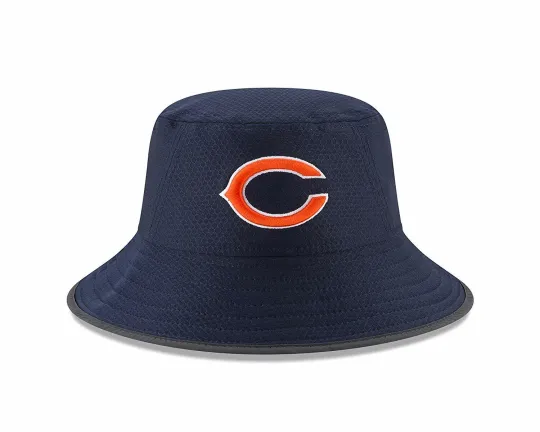 New Era Chicago Bears Bucket Hat Adult Summer Training Cap