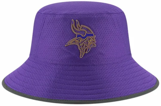 New Era Minnesota Vikings Adult Summer 2018 Training Bucket Hat