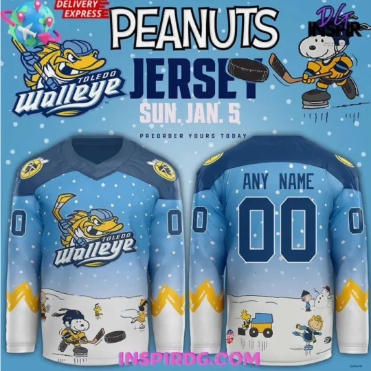 Discover Personalized Toledo 1Walleye Limited Edition Hockey Jersey All Printed Fan Gear