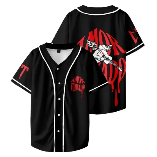 Discover Natanael Cano CT Corridos Tumbados Baseball Jersey 3D Prints Tour 2025