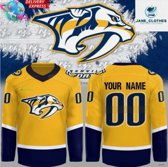 Discover Personalized Nashville Regions 2025 Hockey Jersey