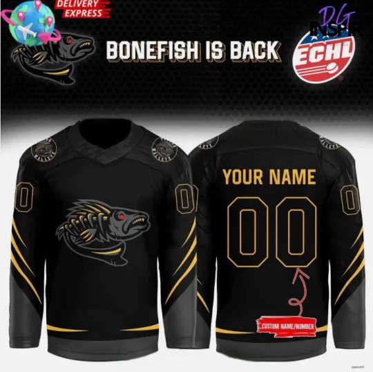Discover Personalized Toledo Bonefish is Back Special Hockey Jersey Gift For Valentine