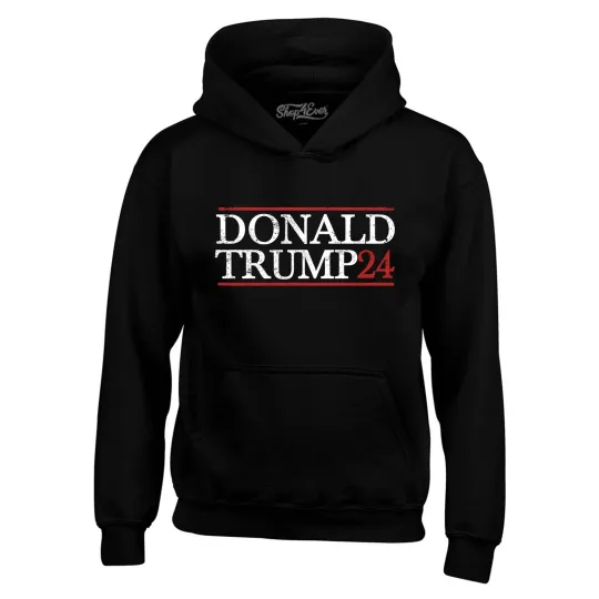 Discover Donald Trump 2024 Presidential Election MAGA Re-Elect Gift Hoodies Sweatshirts