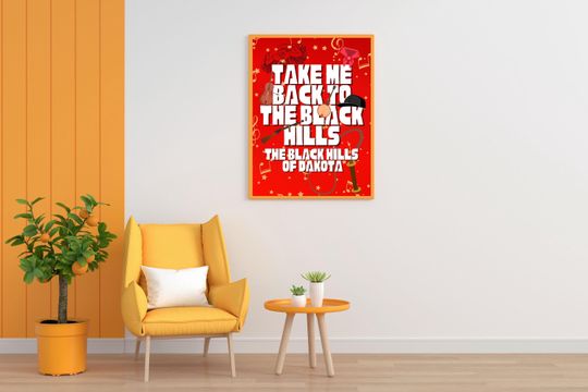 Calamity Jane The Musical Song Lyric Quote Wall Art Print | The Black Hills Of Dakota, Carrie Hope Fletcher, Doris Day, Musical Theatre Gift