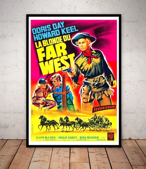 Calamity Jane - Doris Day - Classic Movie Poster
