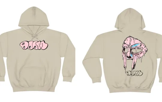 Collection MF Dooom Gift Sand Color Hoodie