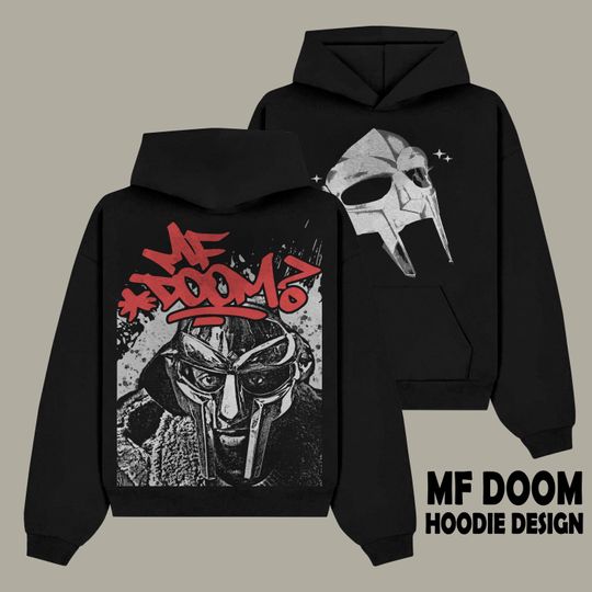 Discover MF Dooom Double Sided Hoodie