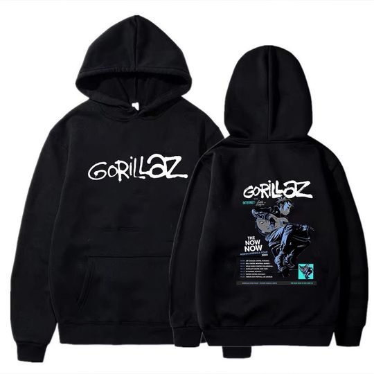 Discover Rock Band Gorillaz Hoodie for Kid's and Adult