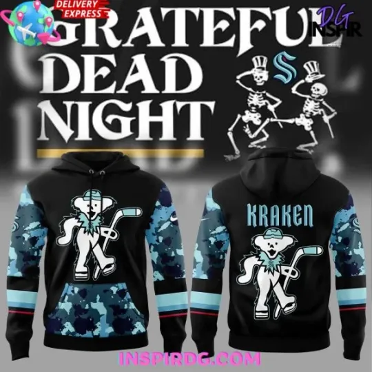 Discover Seattle Kraken 3D Hoodie Unisex Night Special