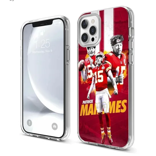 Patrick Mahomes Kansas City Chiefs iPhone 15 Pro Phone Case NEW Football football