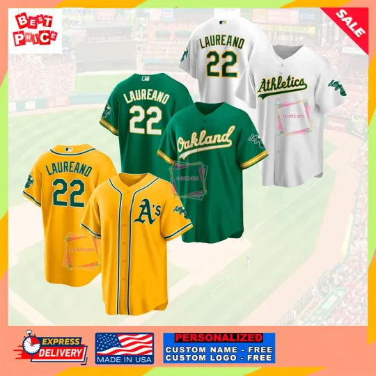 Discover Oakland Ramon Laureano No.22 Conect 2023 Baseball Jersey Print Fan Made  S-5XL
