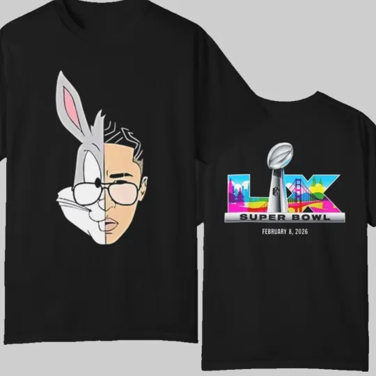 Discover Benito Super Bowl 2026 Unisex Double Sided T-Shirt