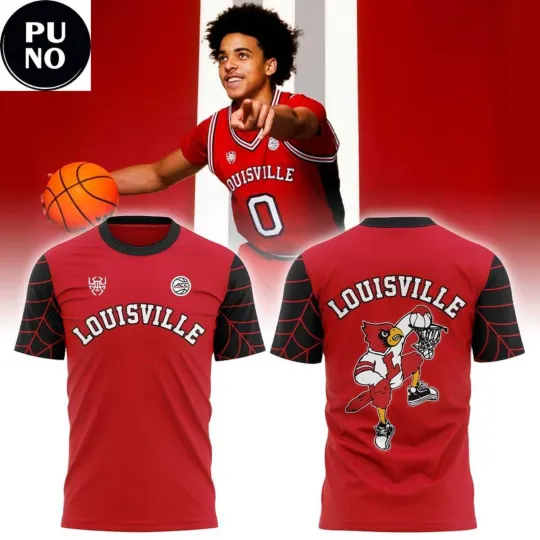 Donovann Mitchell Louisville Cardinal 3D T-Shirt