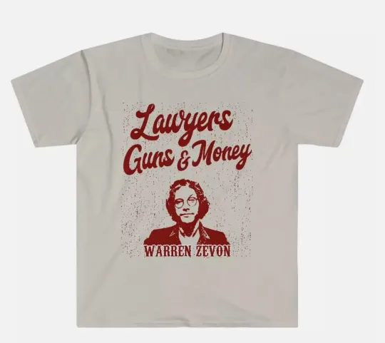 Warren Zevon T Shirt