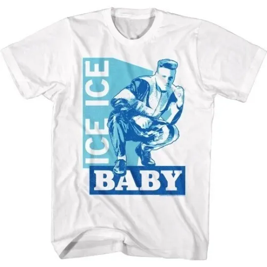 Vanilla Ice Ice Baby Unisex White T-Shirt
